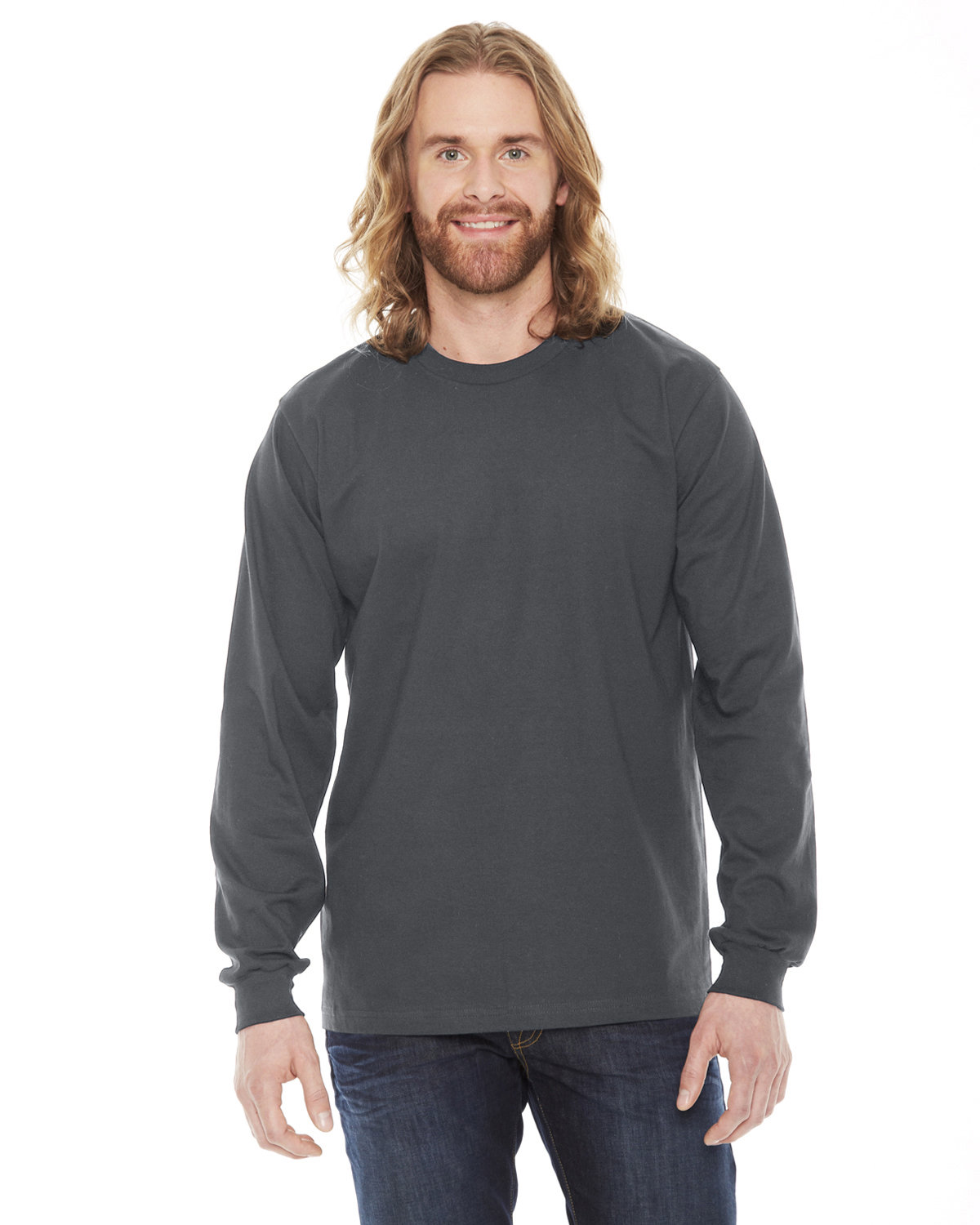 Unisex Fine Jersey USA Made Long-Sleeve T-Shirt