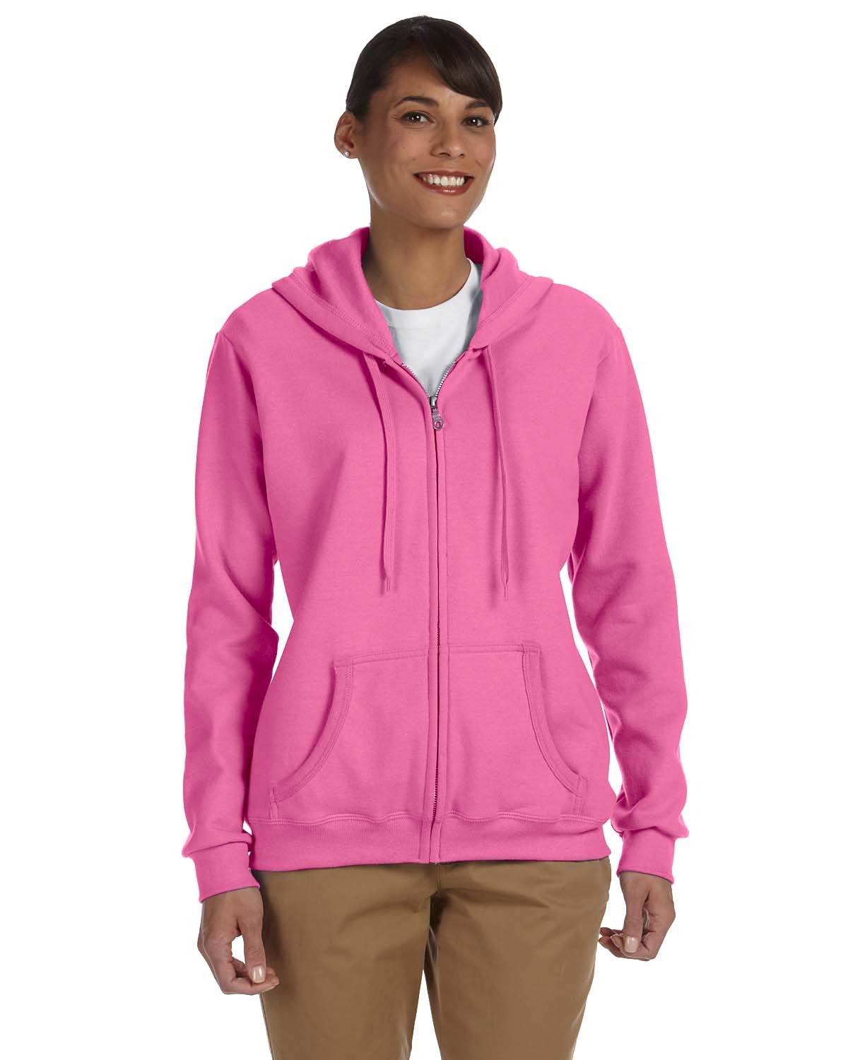Ladies' Heavy Blend Ladies' 8 oz., 50/50 Full-Zip Hood